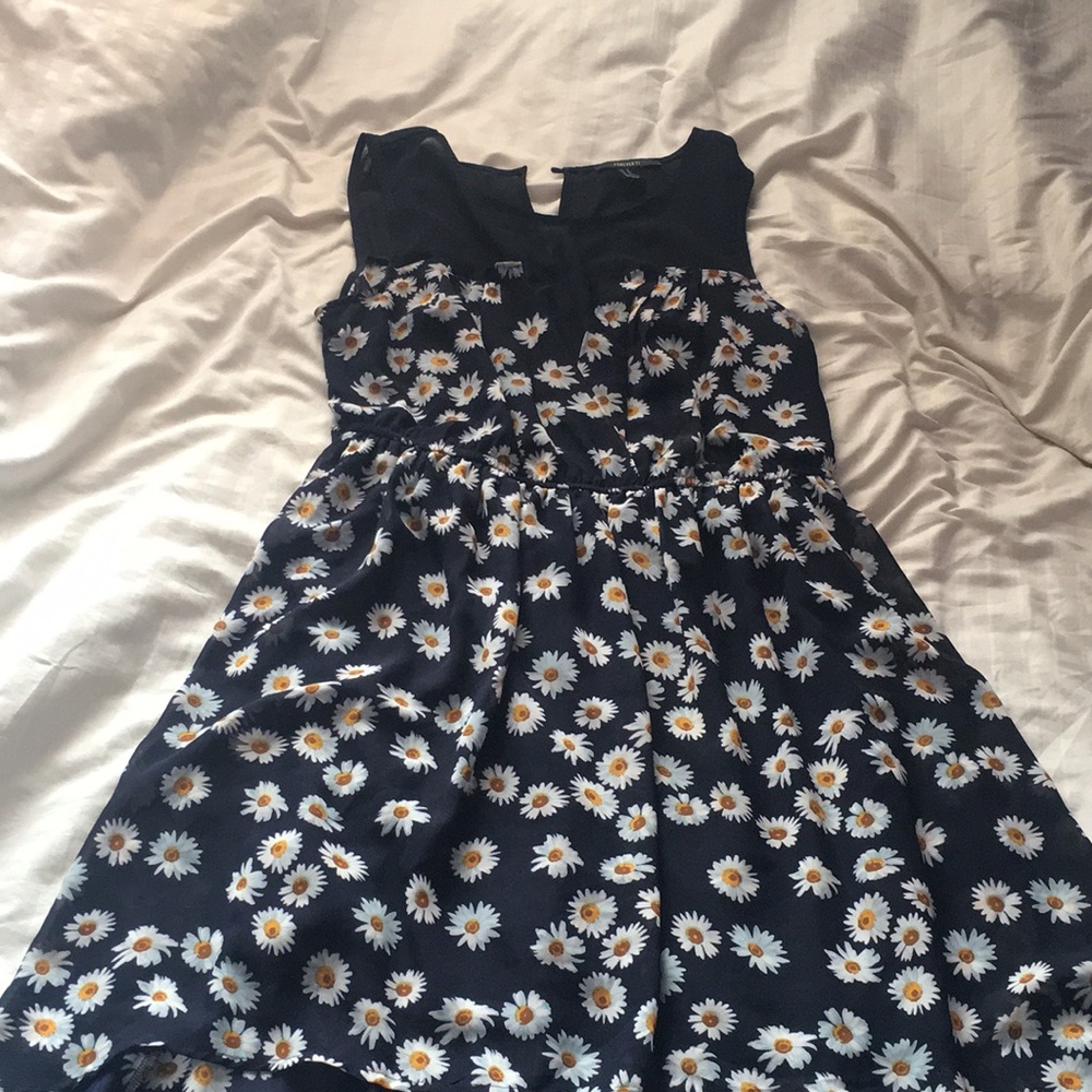 Floral high low dress